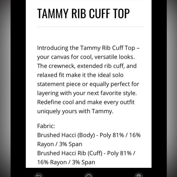 LulaRoe Tammy Top. Gray block pattern. Size Large - Picture 12 of 12